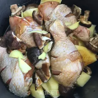 Make Potato fried chicken legs step 4