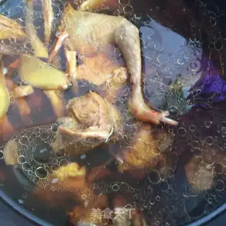 Make The old pigeon with mushroom ribs step 8