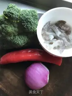 Make Shrimp broccoli step 0