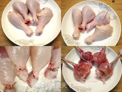 Make Roast torched chicken leg step 1