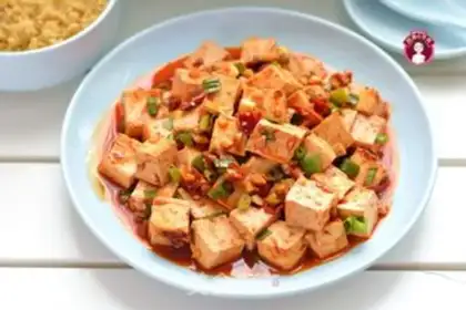 Make Spicy tofu step 6
