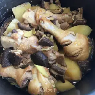 Make Potato fried chicken legs step 7