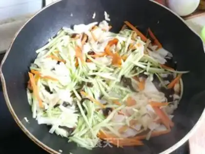 Make Vegetable fried step 7