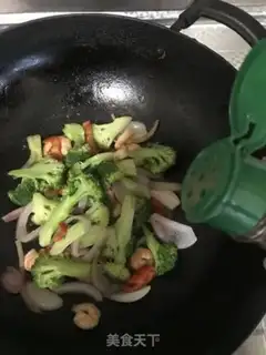 Make Shrimp broccoli step 8