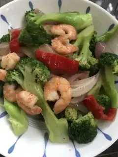 Make Shrimp broccoli step 9