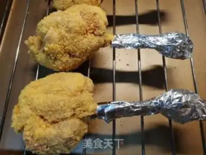 Make Roast torched chicken leg step 4