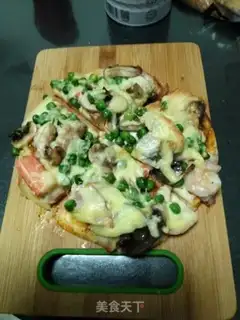 Make Luxury and noble pizza step 3
