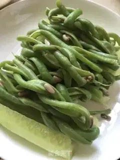 Make ♪ The green bean horns ♪ step 6