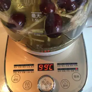 Make Ginger date tea step 3