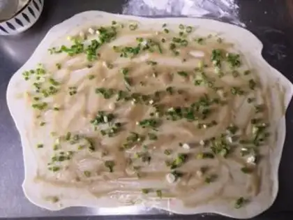 Make Onion cake step 6