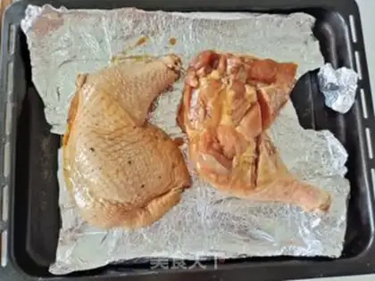 Make Honey roasted chicken legs step 6