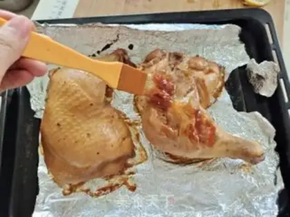 Make Honey roasted chicken legs step 7