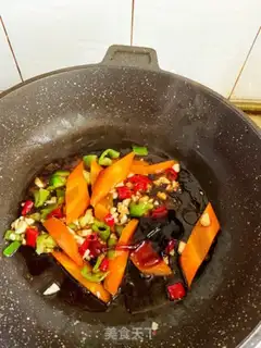 Make Bean-skin gold mushrooms step 2
