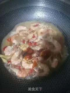 Make Spicy shrimp step 4