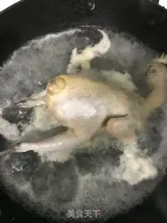 Make Make the chicken soup step 1