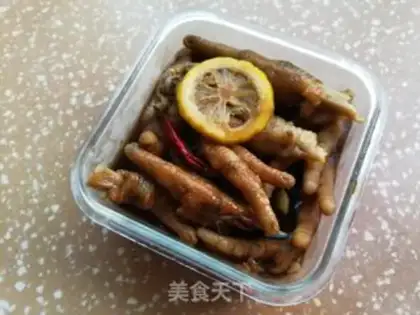 Make Honey lemon chicken claws step 7
