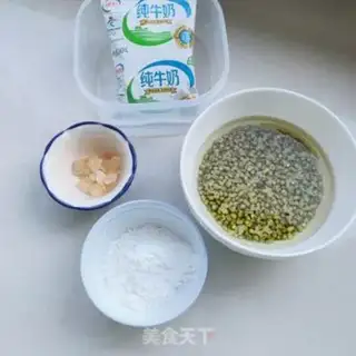 Make Green bean ice cream step 0