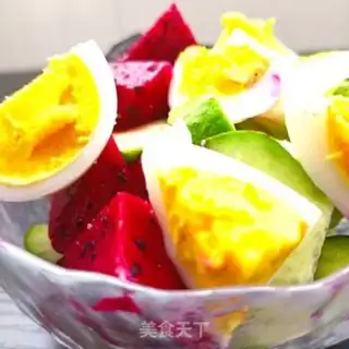 Make cucumber duck egg salad step 10