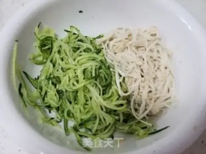 Make Gold pins and mushrooms and cucumbers step 4