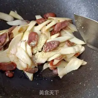 Make Five sausages made white step 11