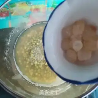Make Green bean ice cream step 2