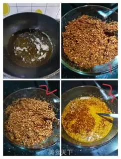Make Spicy oil step 3