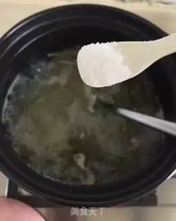 Make Fish and grass, skinny soup step 5