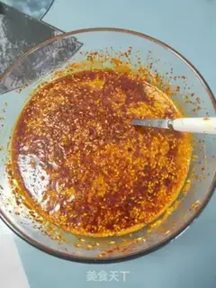 Make Spicy oil step 4