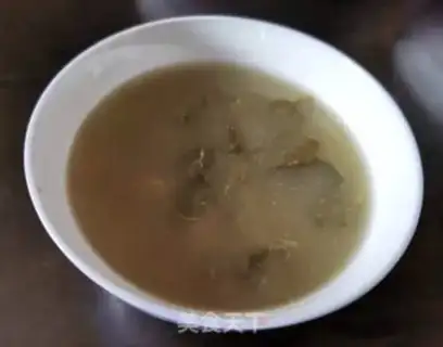 Make Fish and grass, skinny soup step 6