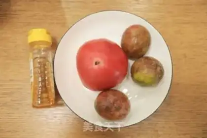 Make Tomato pastries, honey popsicle step 0