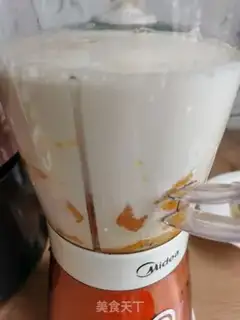 Make Mango milk step 1