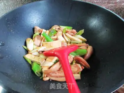 Make Onion tofu, fried chicken leg step 11