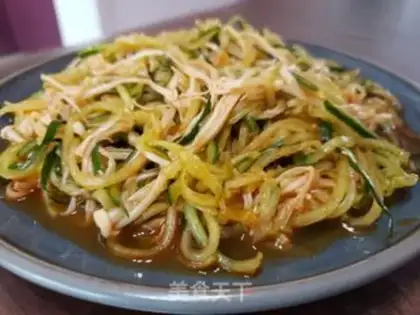 Make Gold pins and mushrooms and cucumbers step 8