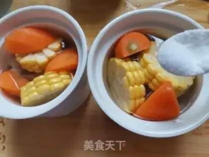 Make Corn carrot steak step 4