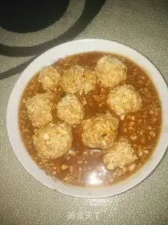 Make Sweet chicken meatballs step 5