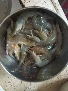 Make Lemon shrimp step 1