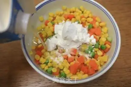 Make Sweet corn brand step 3