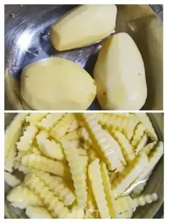 Make Wolftooth potatoes step 0