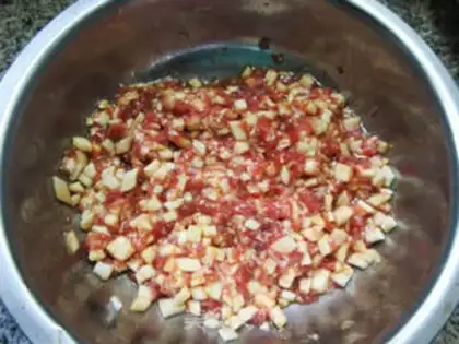 Make Steam eggplant meat step 10
