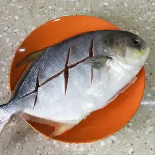 Make Red-burned mackerel step 1