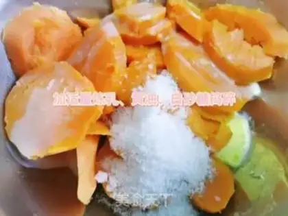 Make Cheese melon step 1