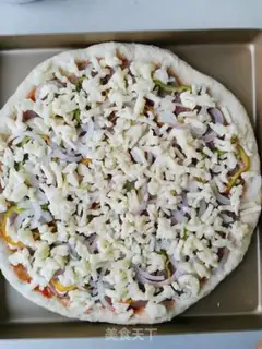 Make Black pepper sausage pizza step 10