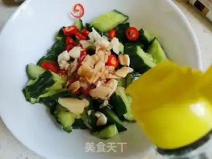 Make Shoot the cucumber step 5