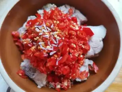 Make Scrap the peppers step 2