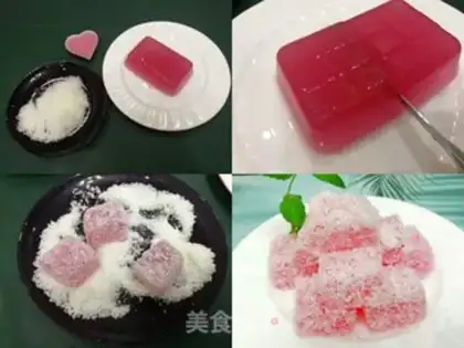 Make Flamingo cocoon jelly step 2