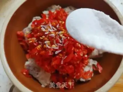 Make Scrap the peppers step 3