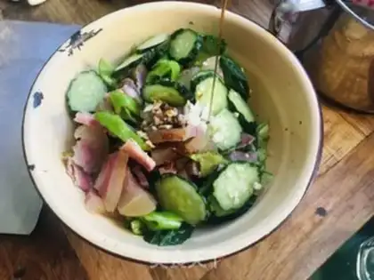 Make Cowhead cucumber step 4