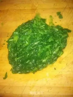 Make Spinach tacos step 1