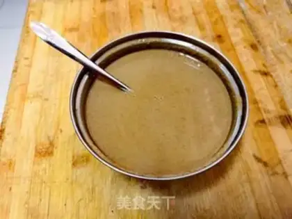 Make Soy sauce red noodles step 5