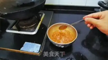 Make Soy sauce red noodles step 11